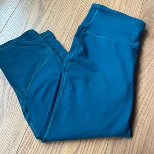 Cropped Green Active leggings